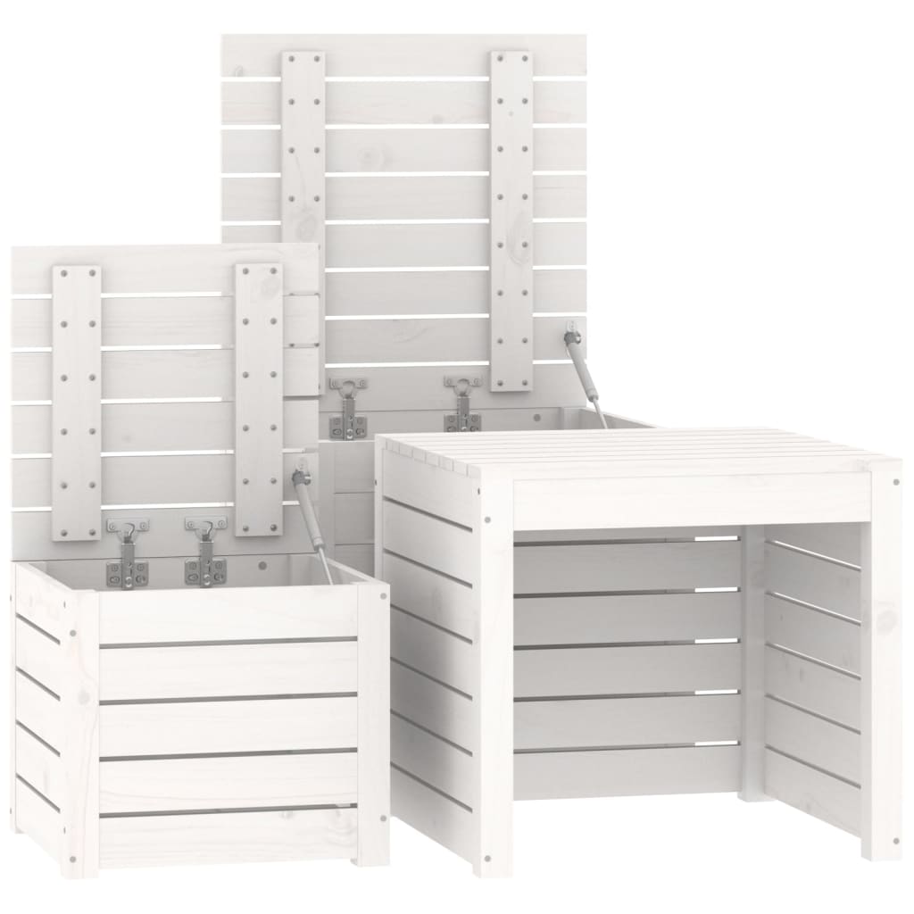 Gartenbox 101x50,5x46,5 cm Massivholz Kiefer