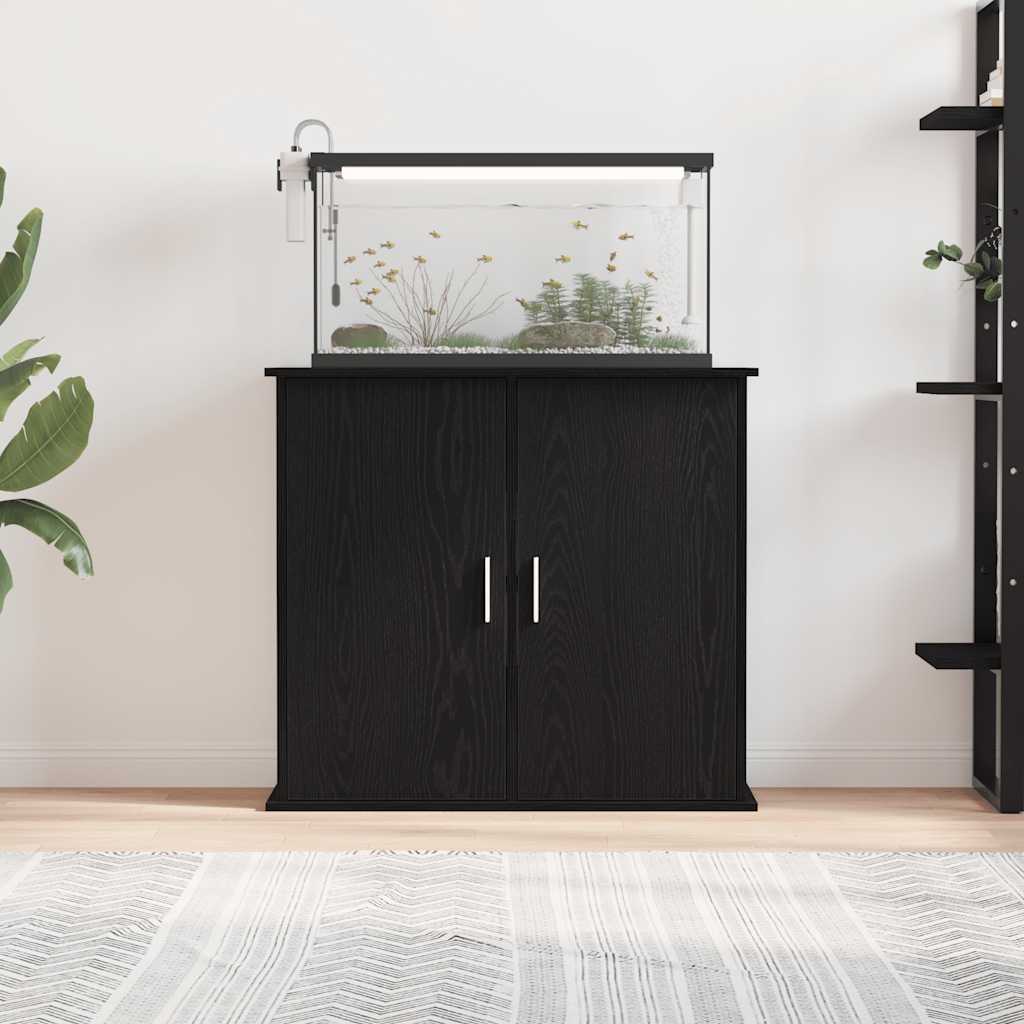 Aquariumständer Weiß 81x36x73 cm Holzwerkstoff