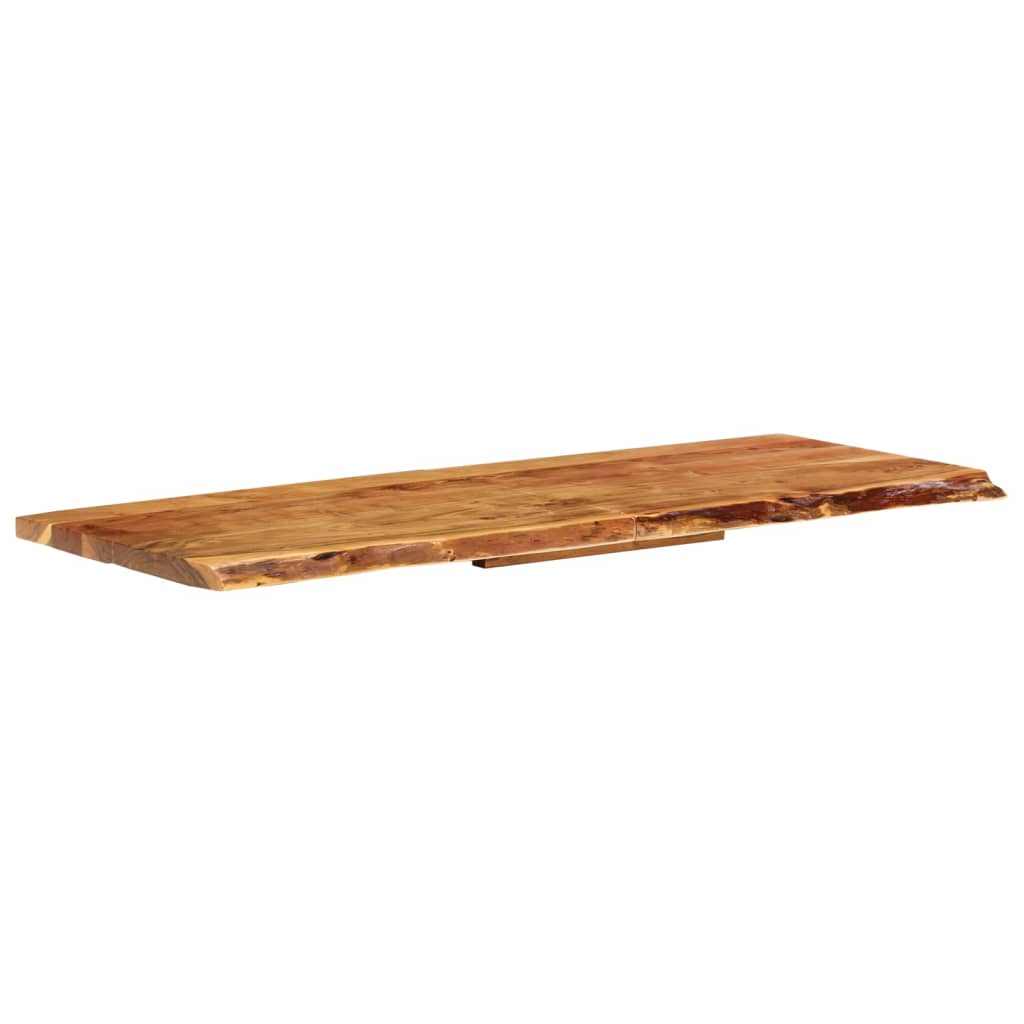 Badezimmer-Waschtischplatte Massivholz Akazie 100x52x2,5 cm