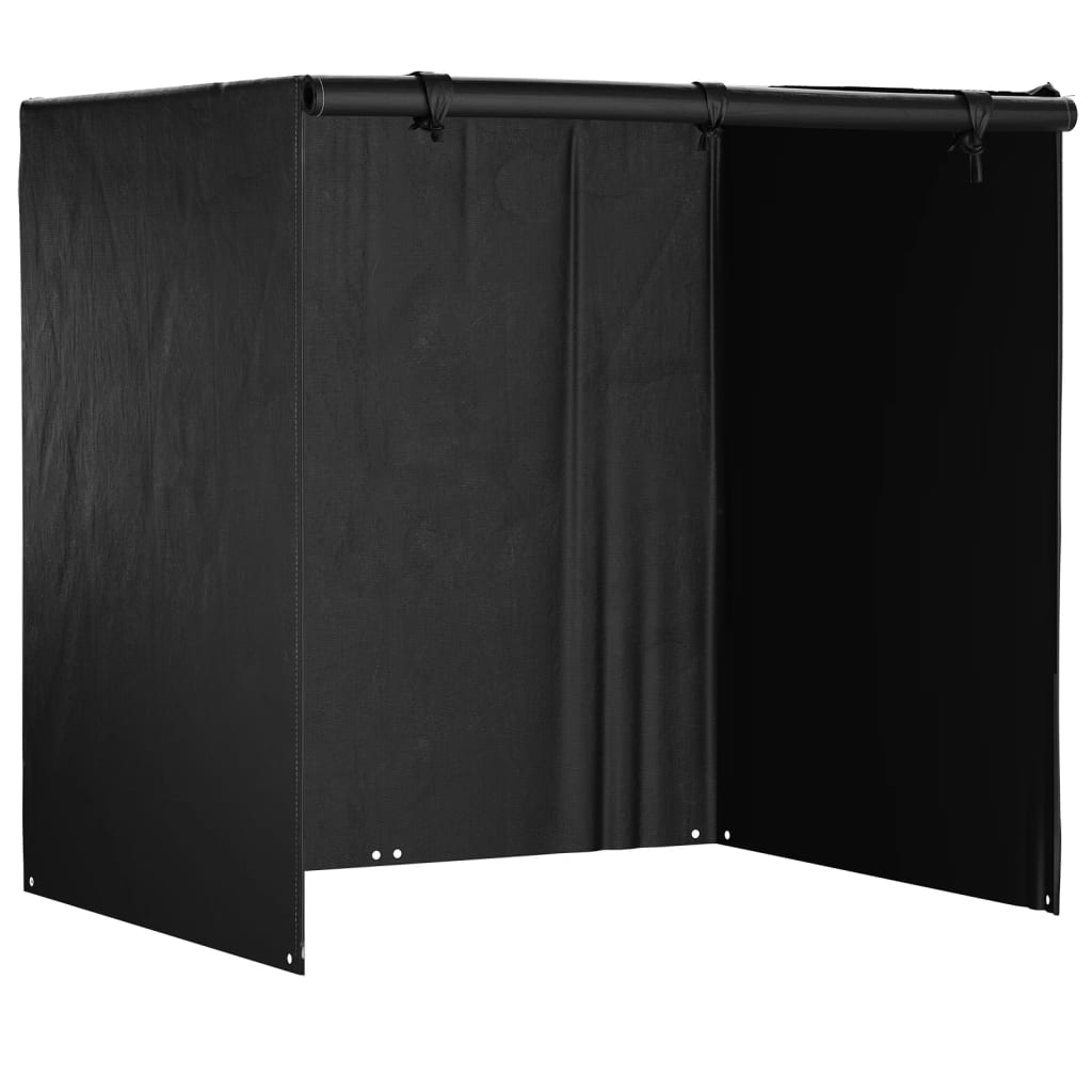 Hollywoodschaukel-Abdeckungen 2 Stk. 10 Ösen 255x145x170 cm