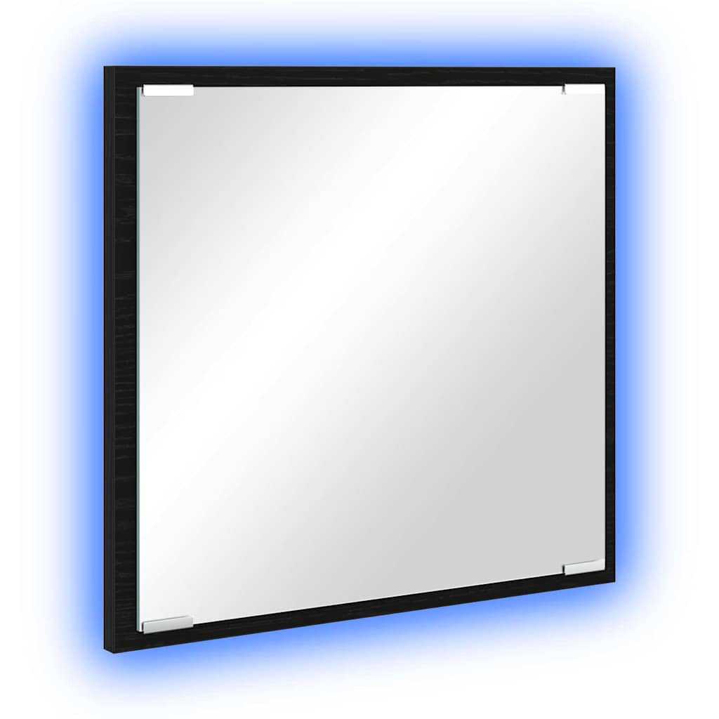 LED-Badspiegel Weiß 40x8,5x37 cm Acryl