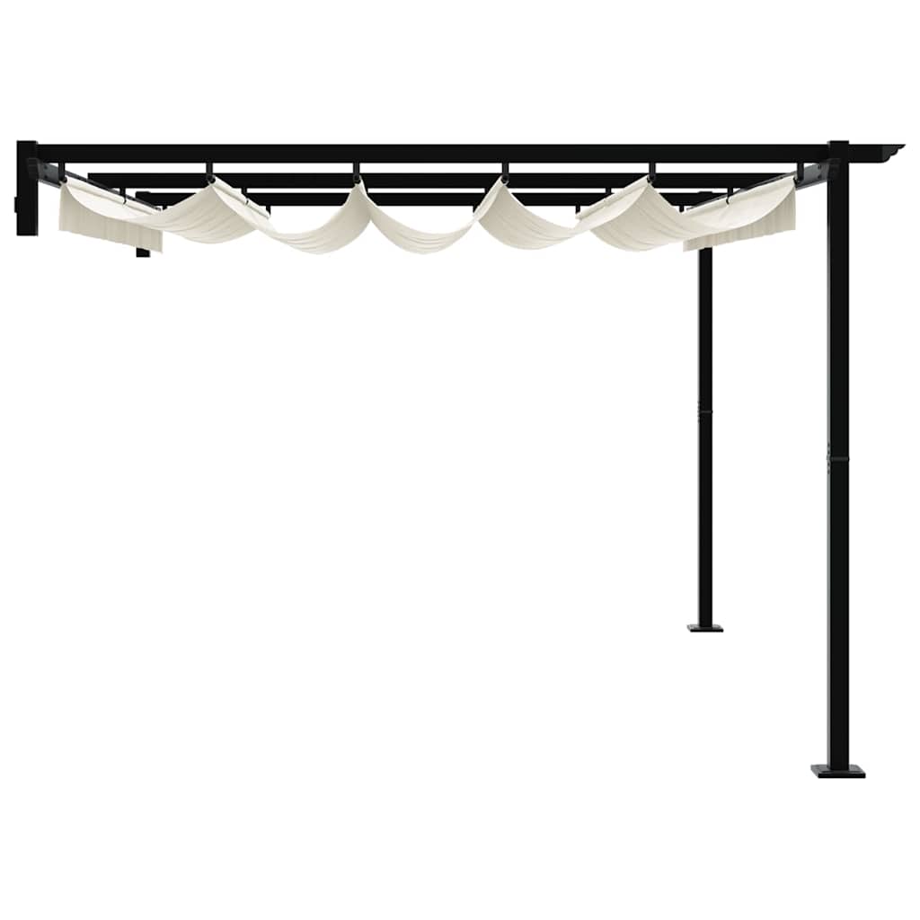 Pavillon 300 x 300 x 200 cm Creme Polyester