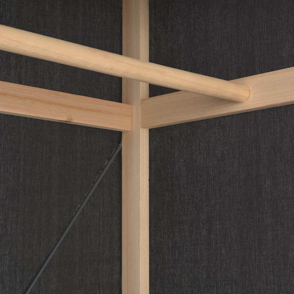 Kleiderschrank Weiß 79 x 40 x 170 cm Stoff