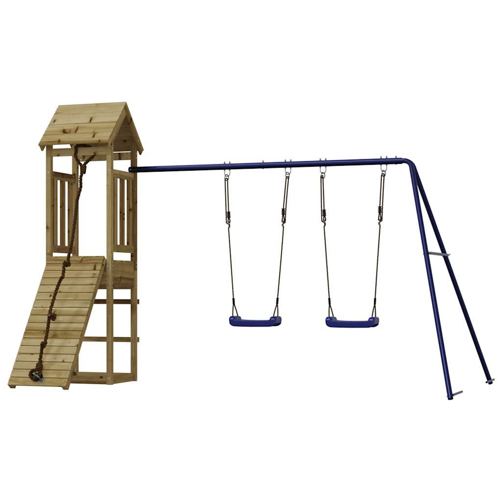 Spielturm Massivholz Kiefer