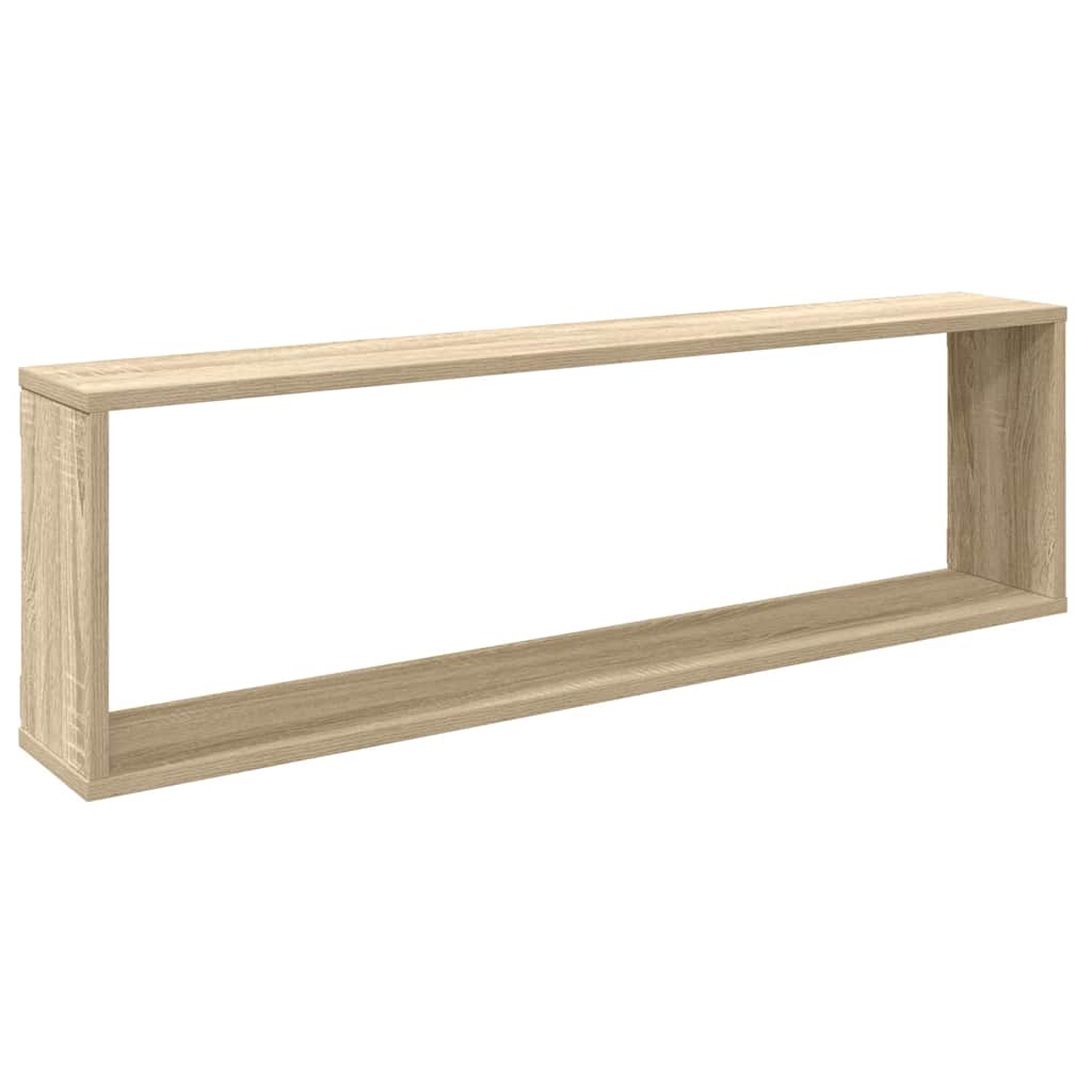 Würfelregale 2 Stk. Weiß 30x15x30 cm