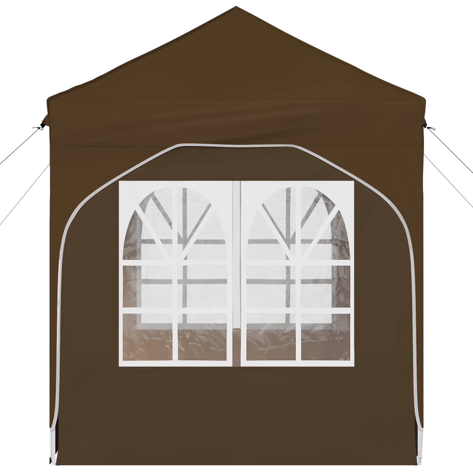 Pop-up Partyzelt 194 x 194 x 245 cm Creme