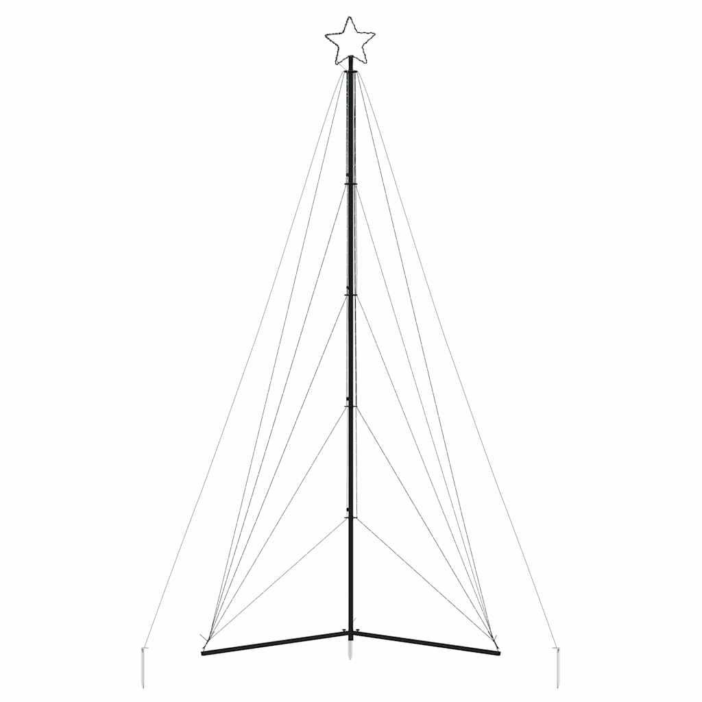LED Weihnachtsbaum 363 LEDs Warmweiß 182 cm