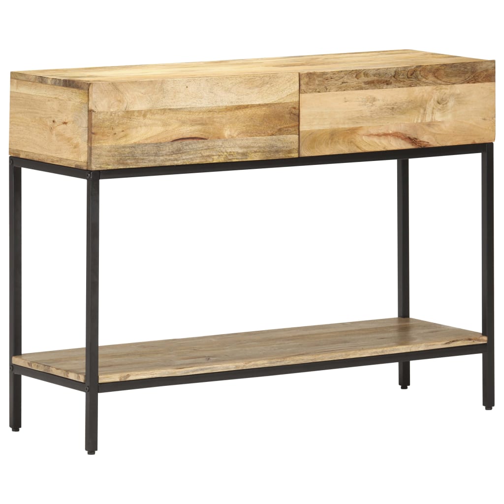 Sideboard 110x35x65 cm Massivholz Mango