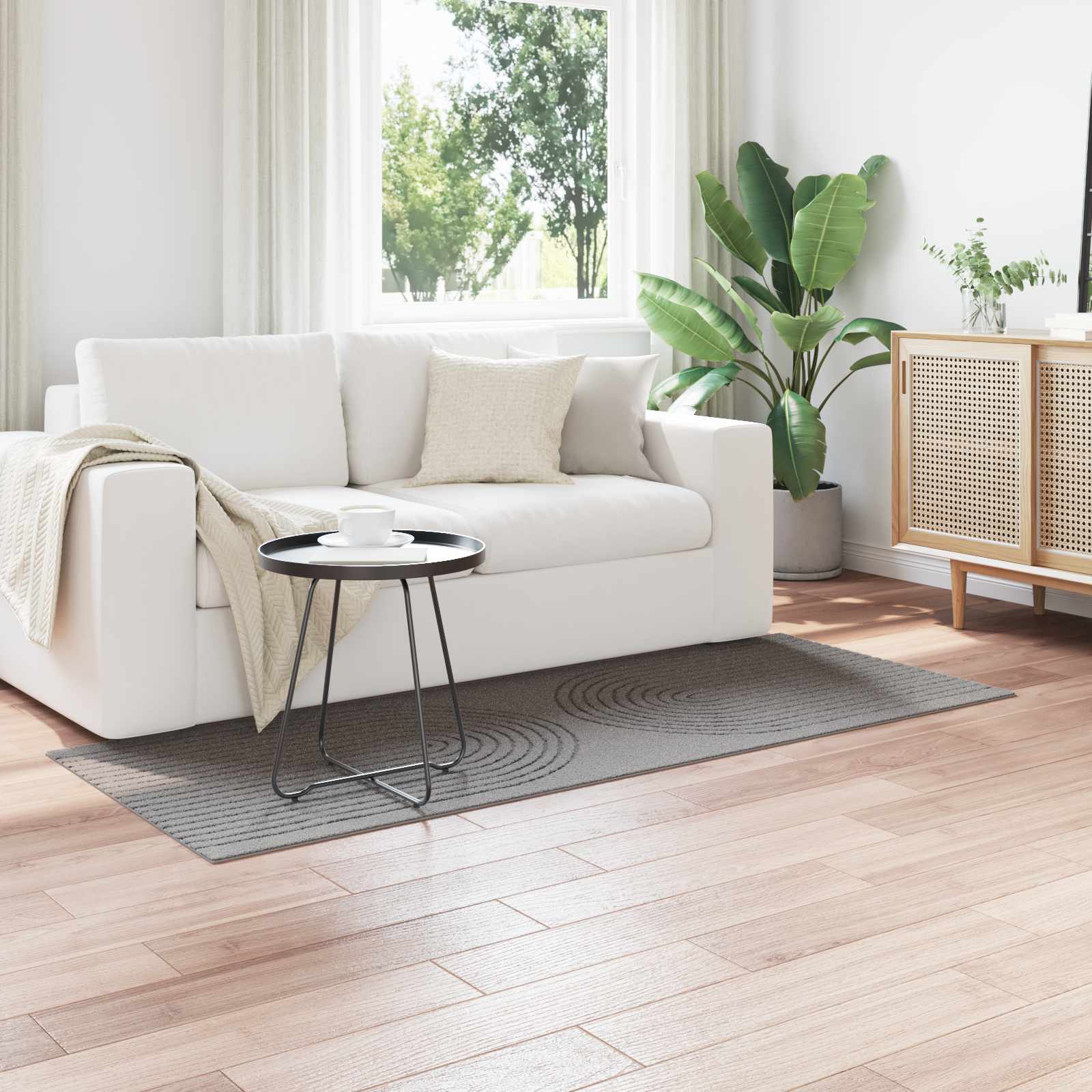 Bereichsteppiche Rechtwinklig GALATI Creme 150 x 80 cm