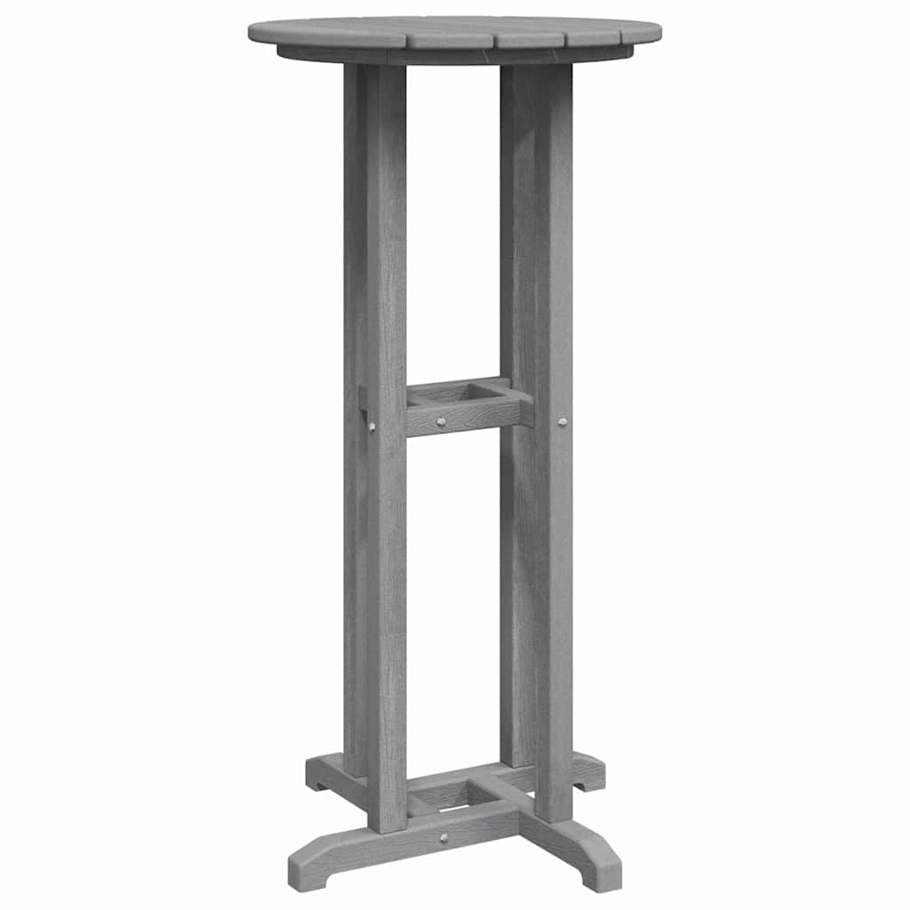 Bartisch Weiß 55 x 55 x 107 cm Polyethylen
