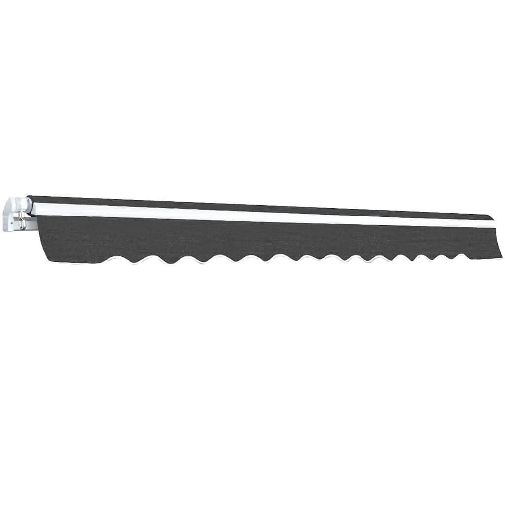 Gelenkarmmarkise 350 cm Blau/Weiß