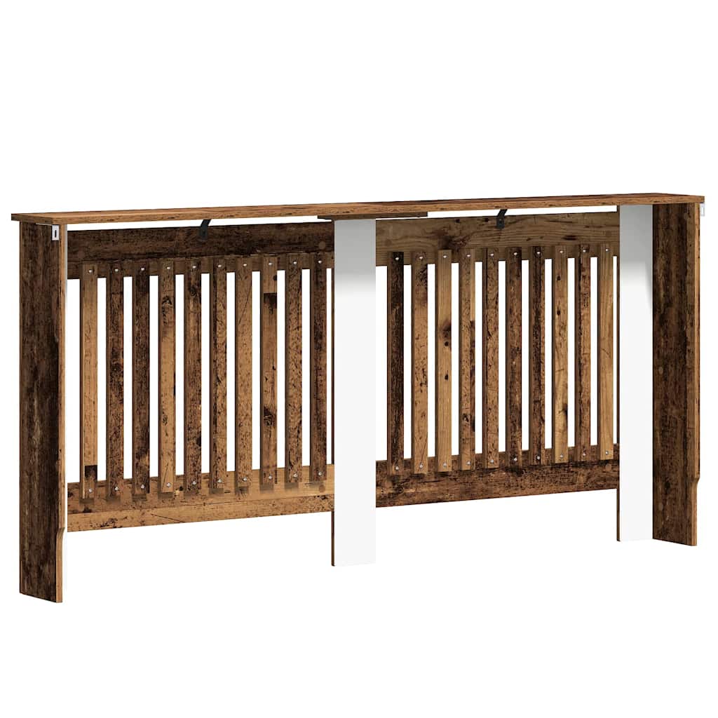 Holzwerkstoff Heizkörper-Abdeckung Heizkörperverkleidung 112 cm, weiß