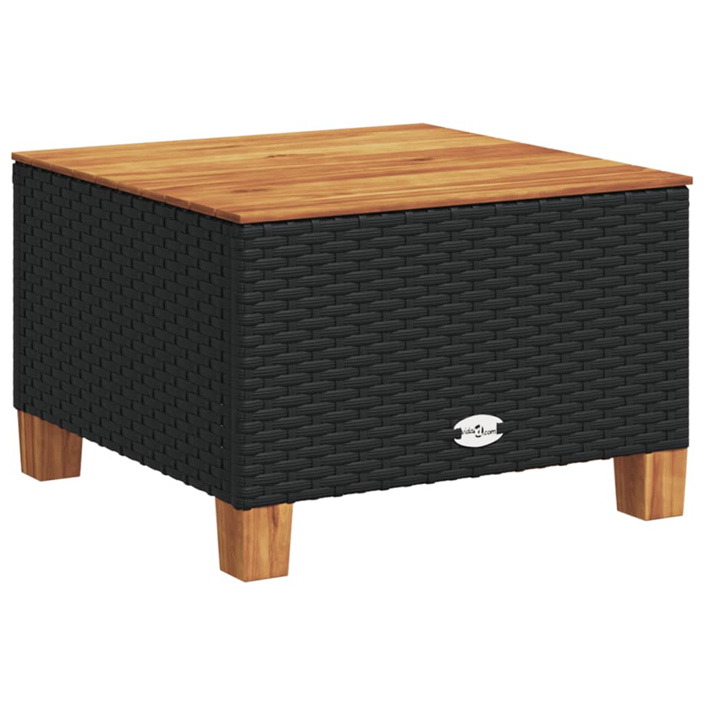10-tlg. Garten-Sofagarnitur mit Kissen Beige Poly Rattan