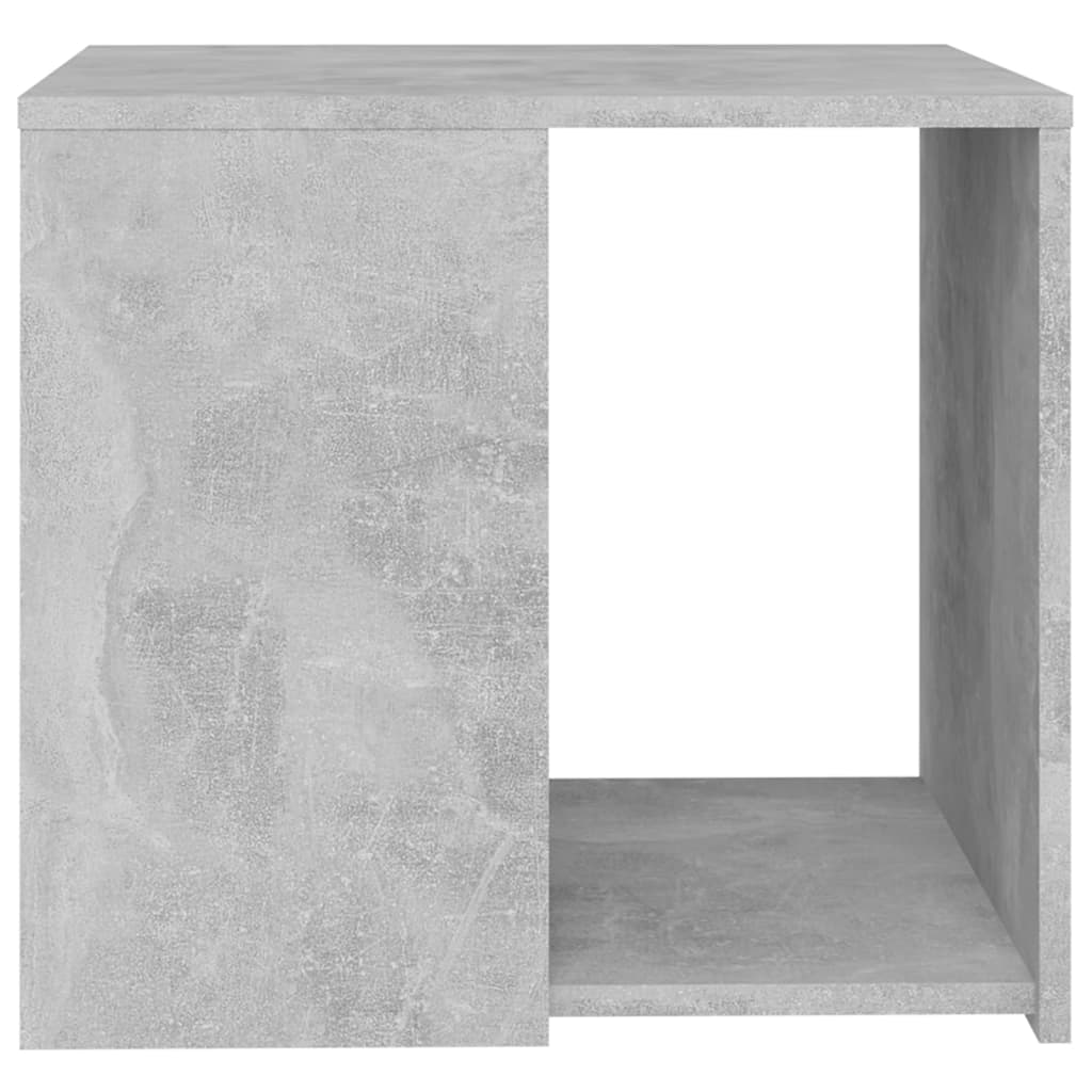 Beistelltisch Grau 50x50x45 cm Holzwerkstoff