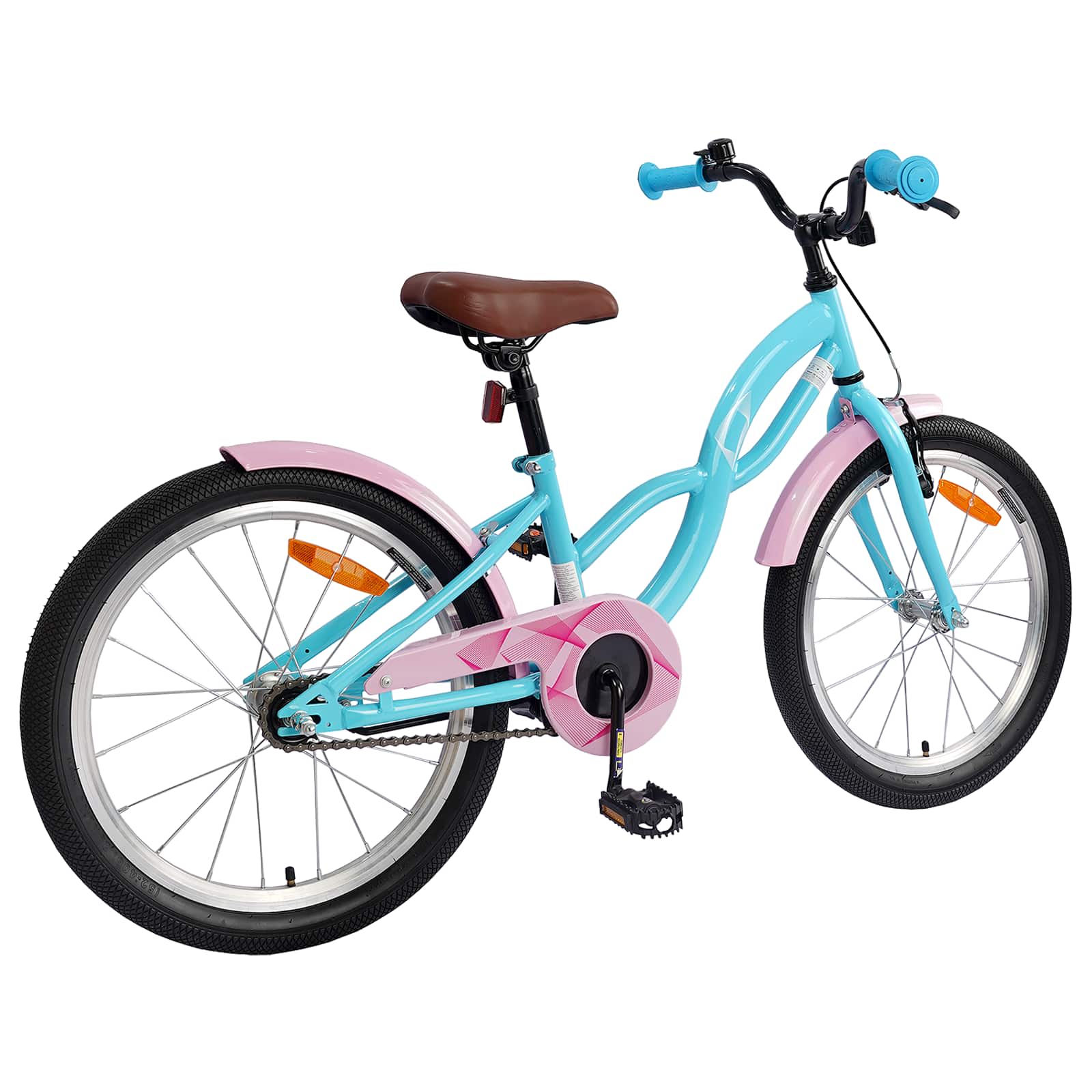 Kinderfahrrad 12 Zoll für 2-4 Jahre alt Himmelblau
