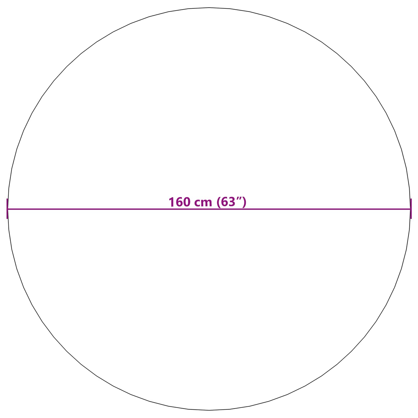 Bereichsteppiche Rechtwinklig LUGO Creme 150 x 80 cm Polyester