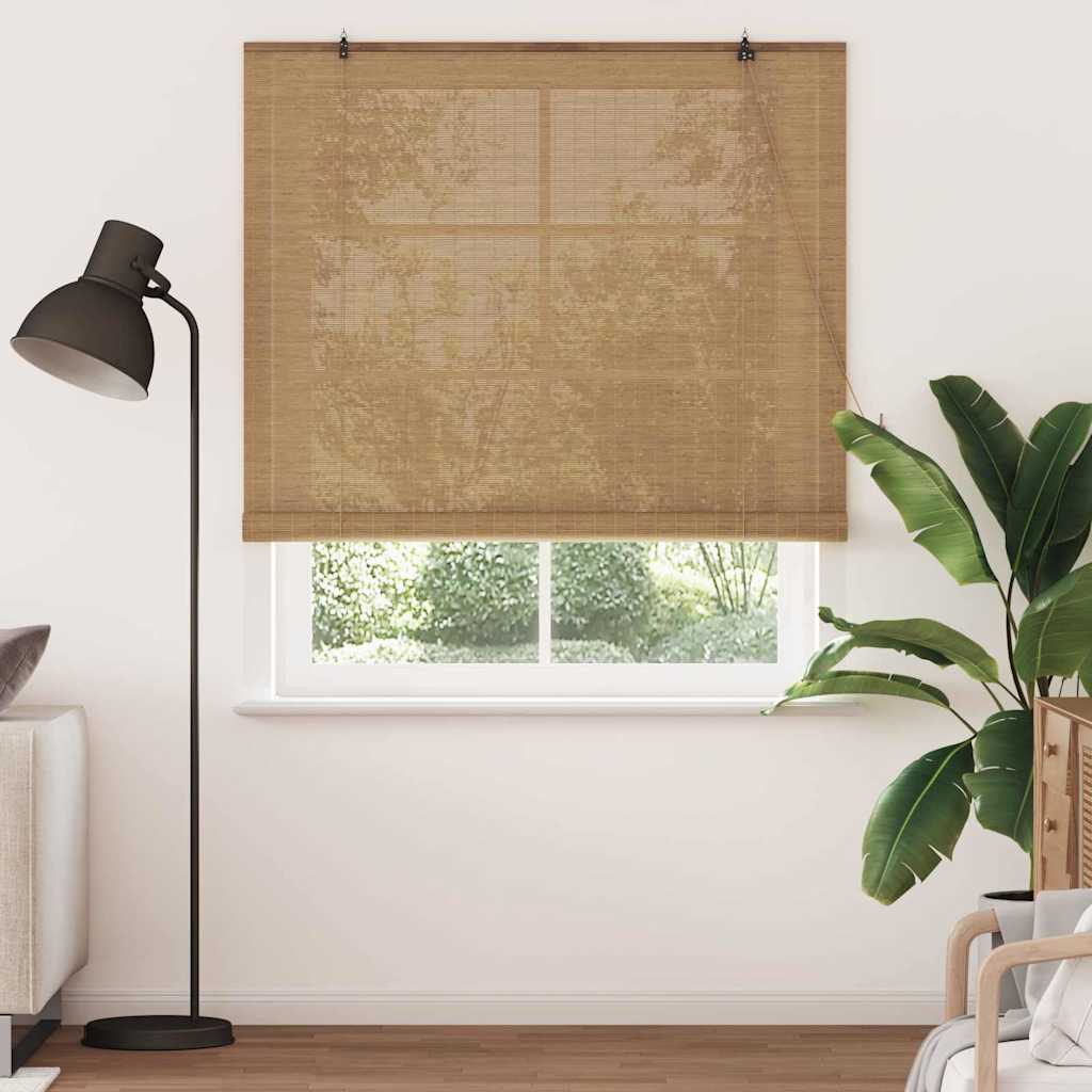 Rollo Braun 60 x 160 cm Bambus