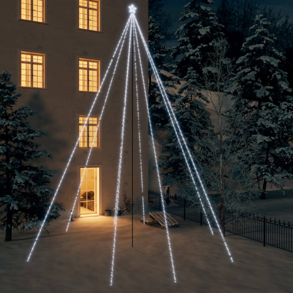 Weihnachtsbaum-Lichterketten Indoor Outdoor 400 LEDs 2,5 m