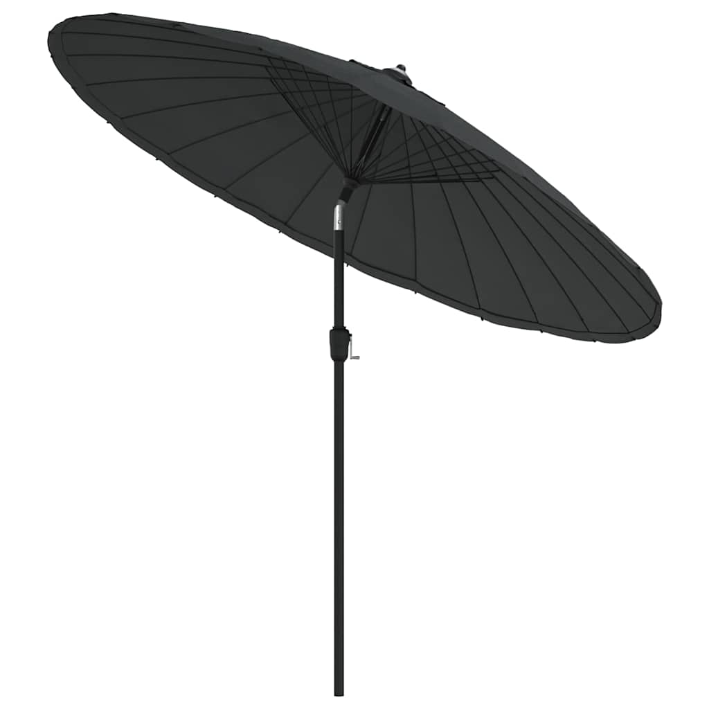 Sonnenschirm mit Aluminium-Mast 270 cm Grün