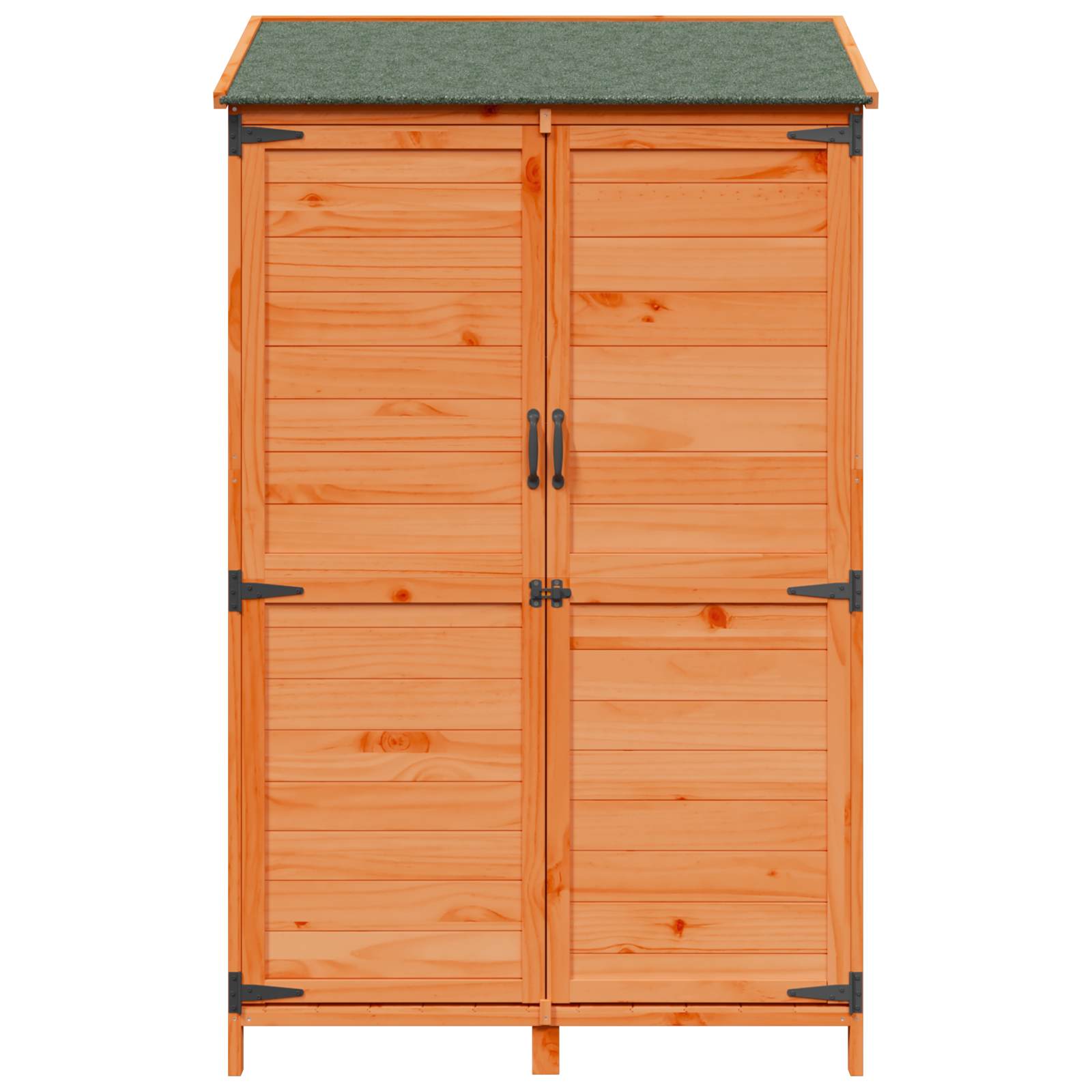 Gartenschuppen Natur 59 x 56 x 113,5 cm Massivholz aus Fichte