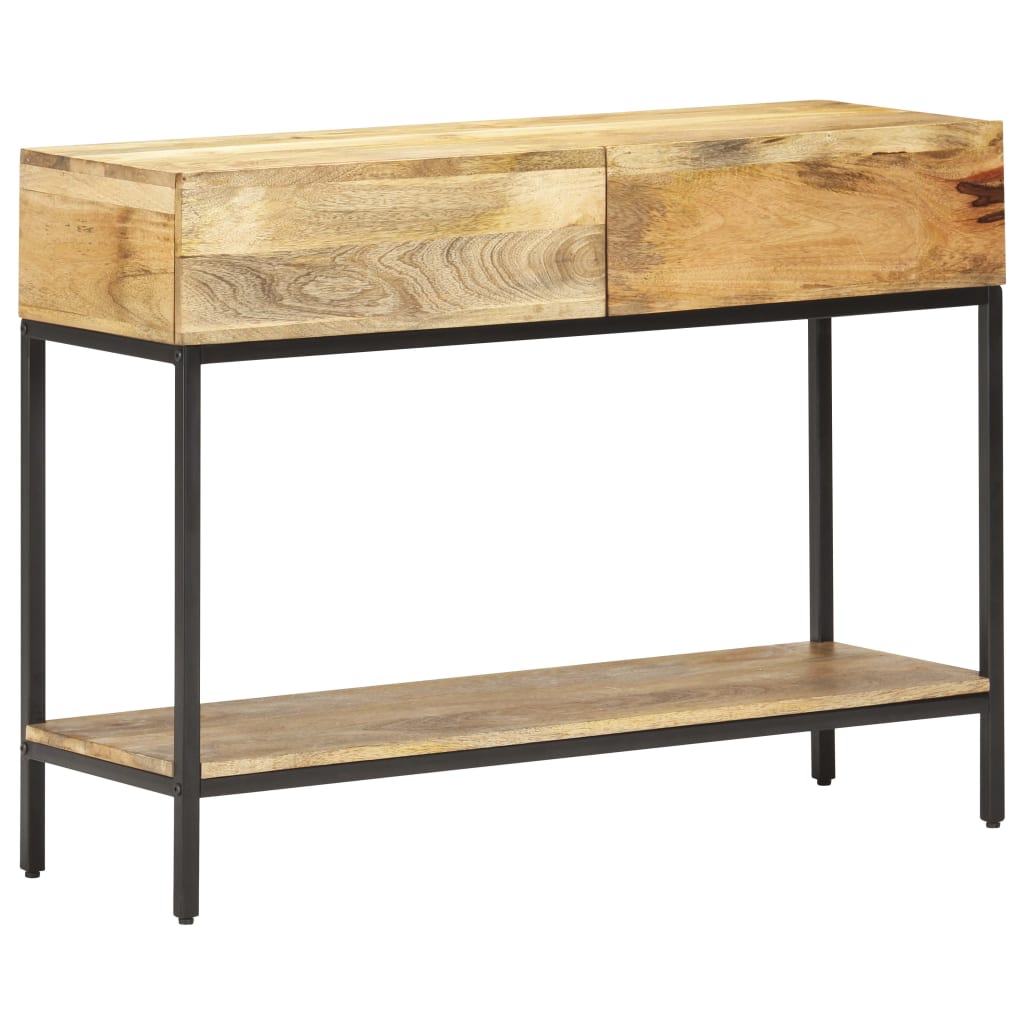 Sideboard 110x35x65 cm Massivholz Mango