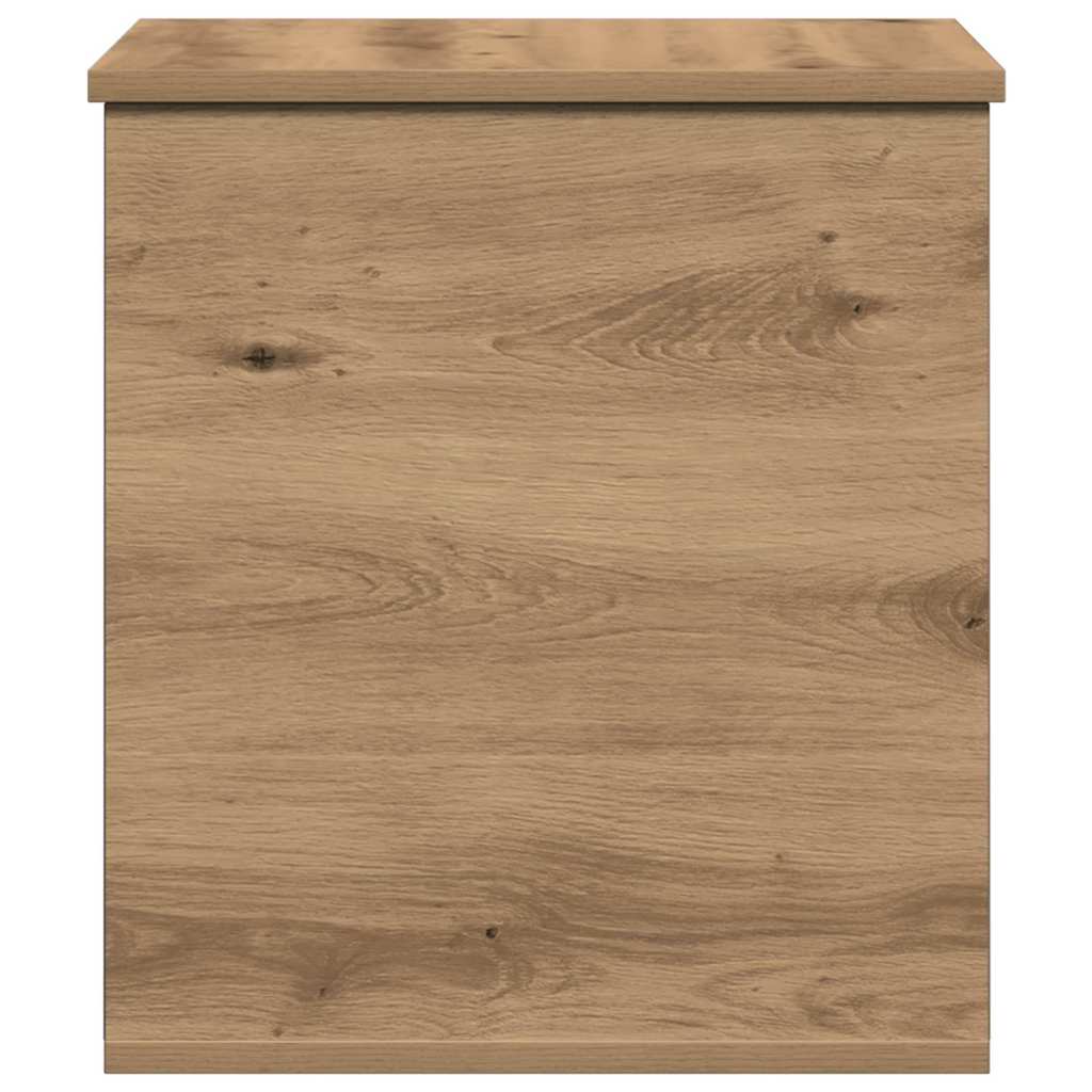 Aufbewahrungstruhe Weiß 84x42x46 cm Holzwerkstoff