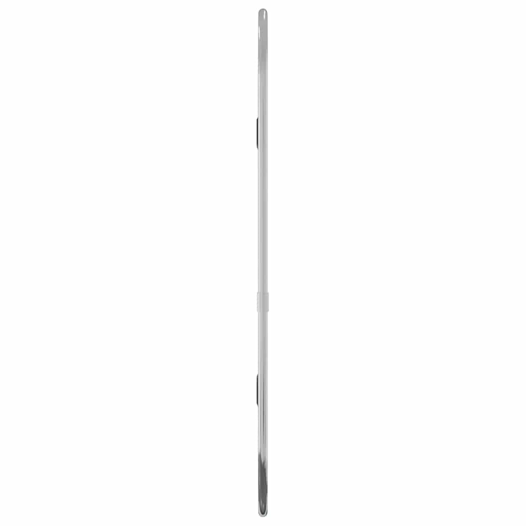 Wandspiegel Silbern 50x20 cm Oval