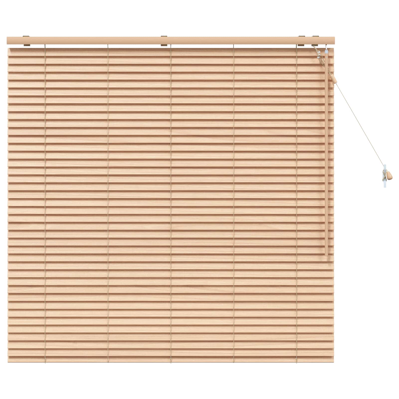 Jalousie Eichenoptik 40 x 130 cm 35 mm Massives Paulownia-Holz