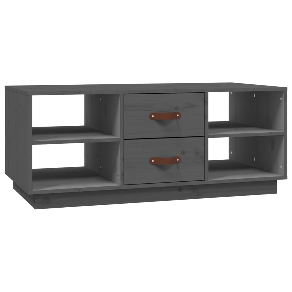 Couchtisch 100x50x41 cm Massivholz Kiefer
