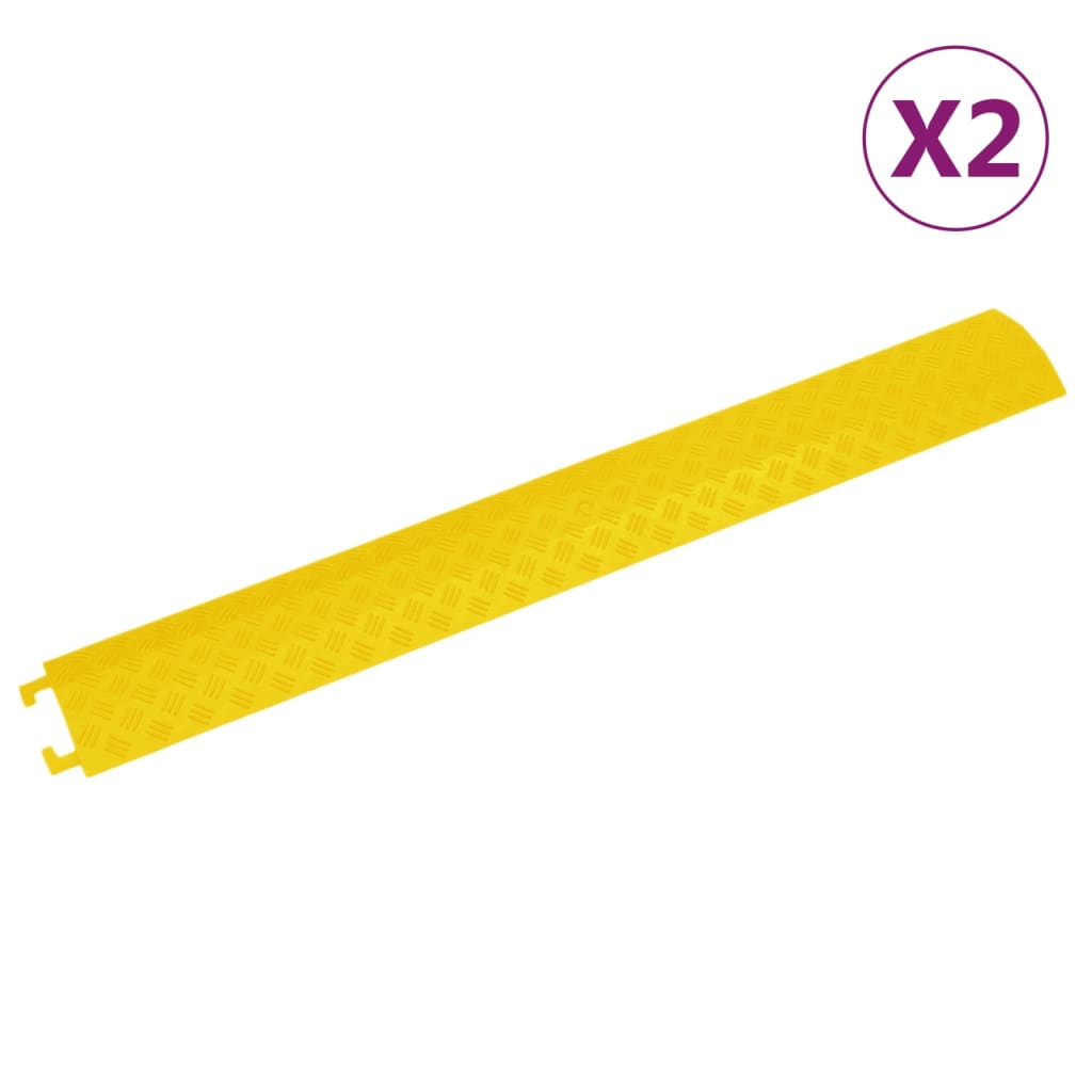 Kabelbrücken 4 Stk. 98,5 cm Gelb