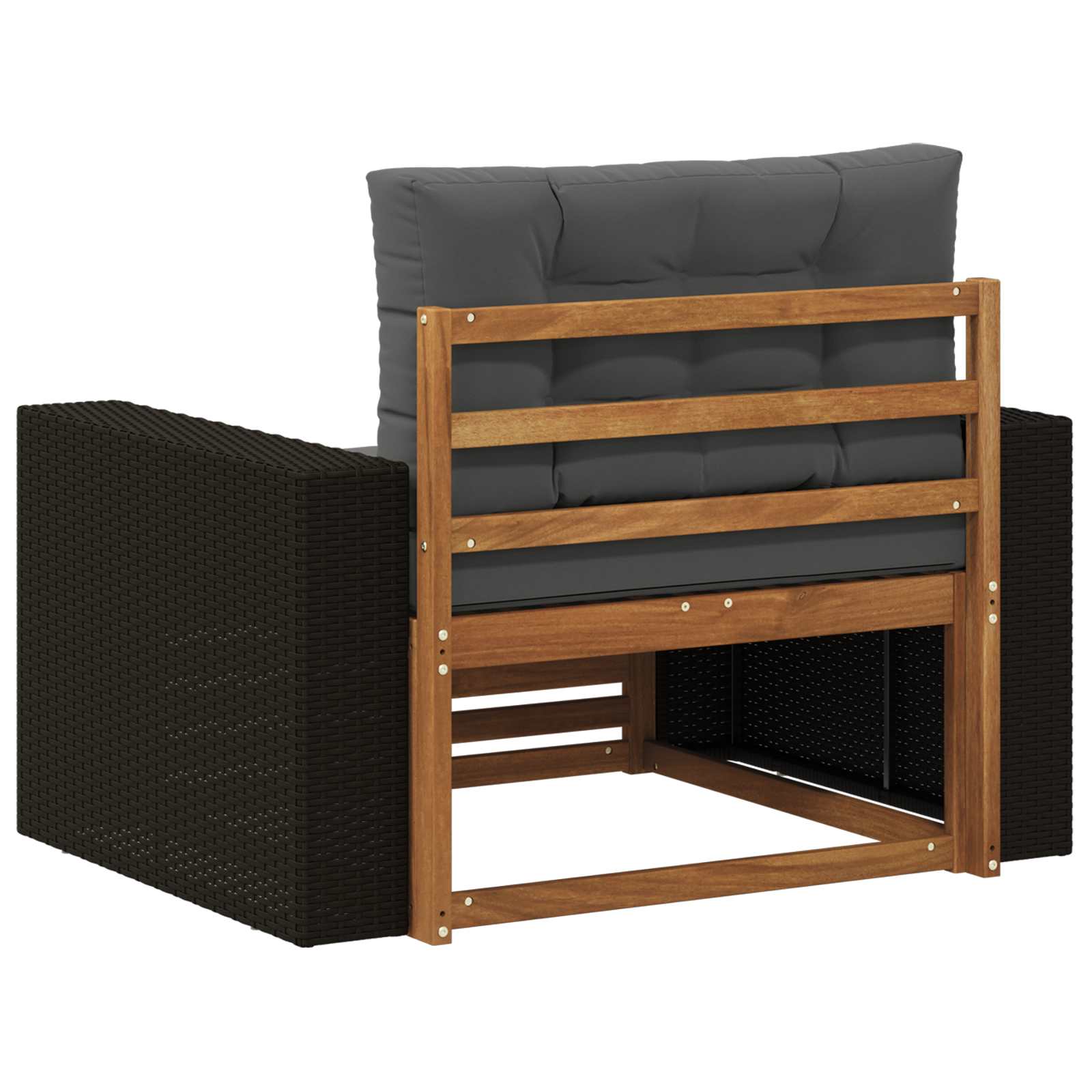 2 Stück Outdoor-Sofa Natur