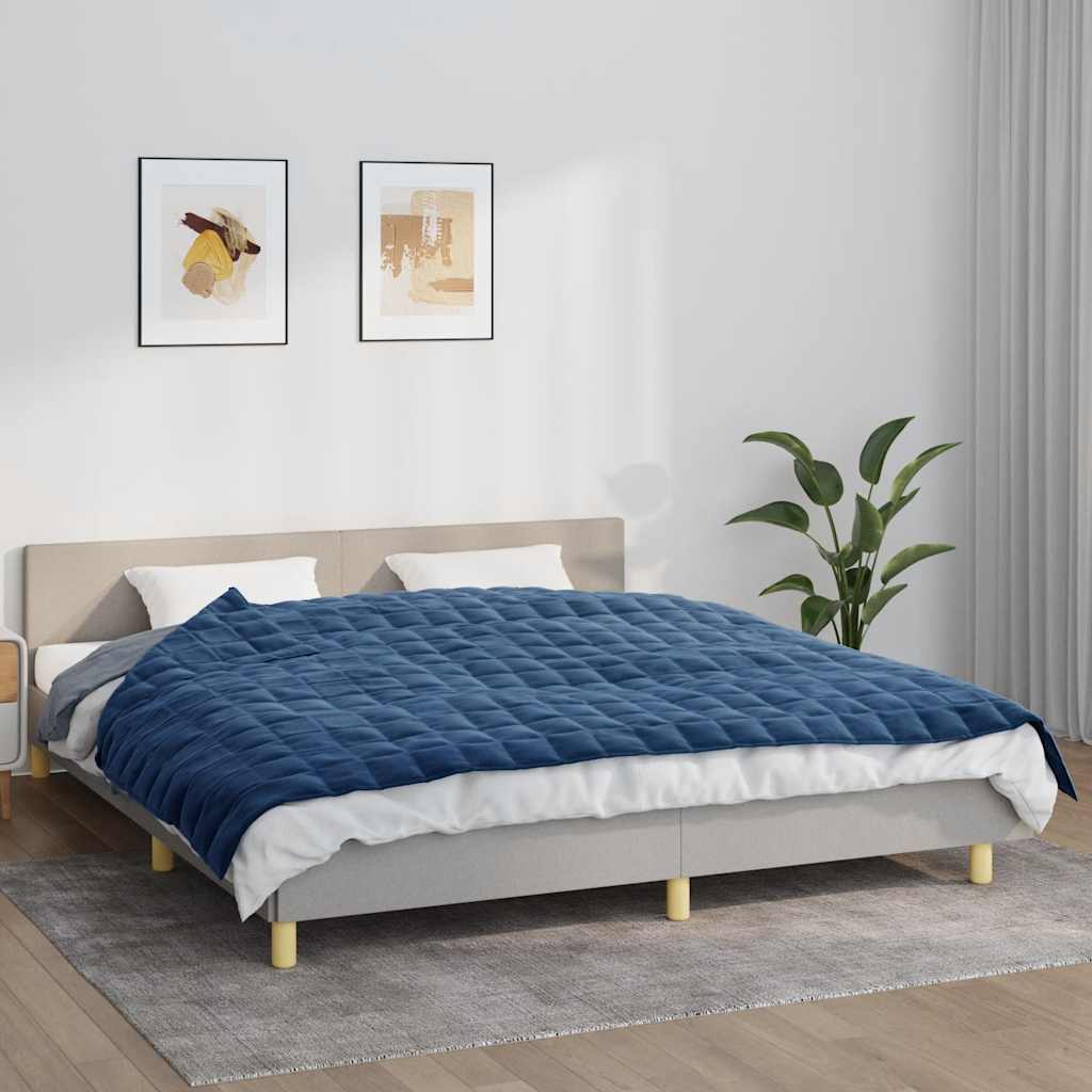 Gewichtsdecke Grau 122x183 cm 5 kg Stoff