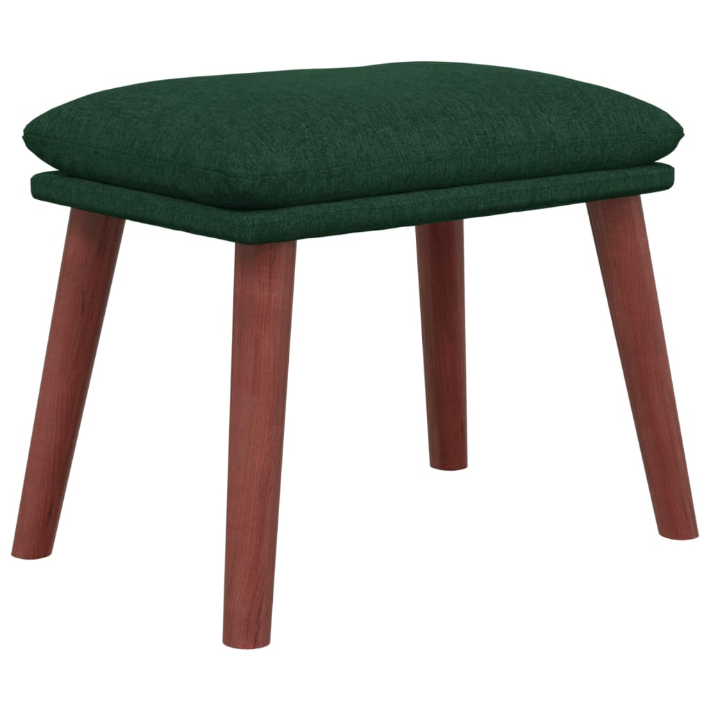 Fußhocker Hellgrau 45x29,5x35 cm Stoff
