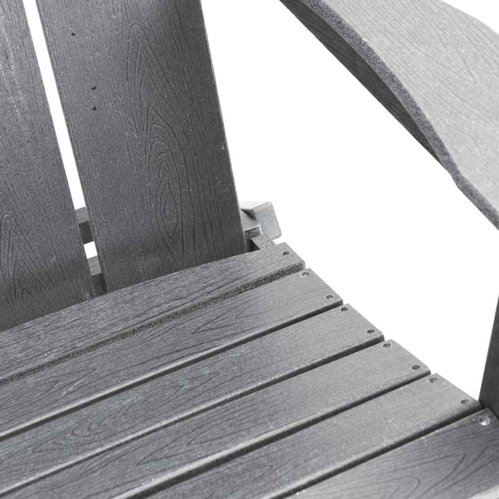 Gartenstuhl 2 pcs Weiß 80,5 x 74,5 x 92 cm Polyethylen