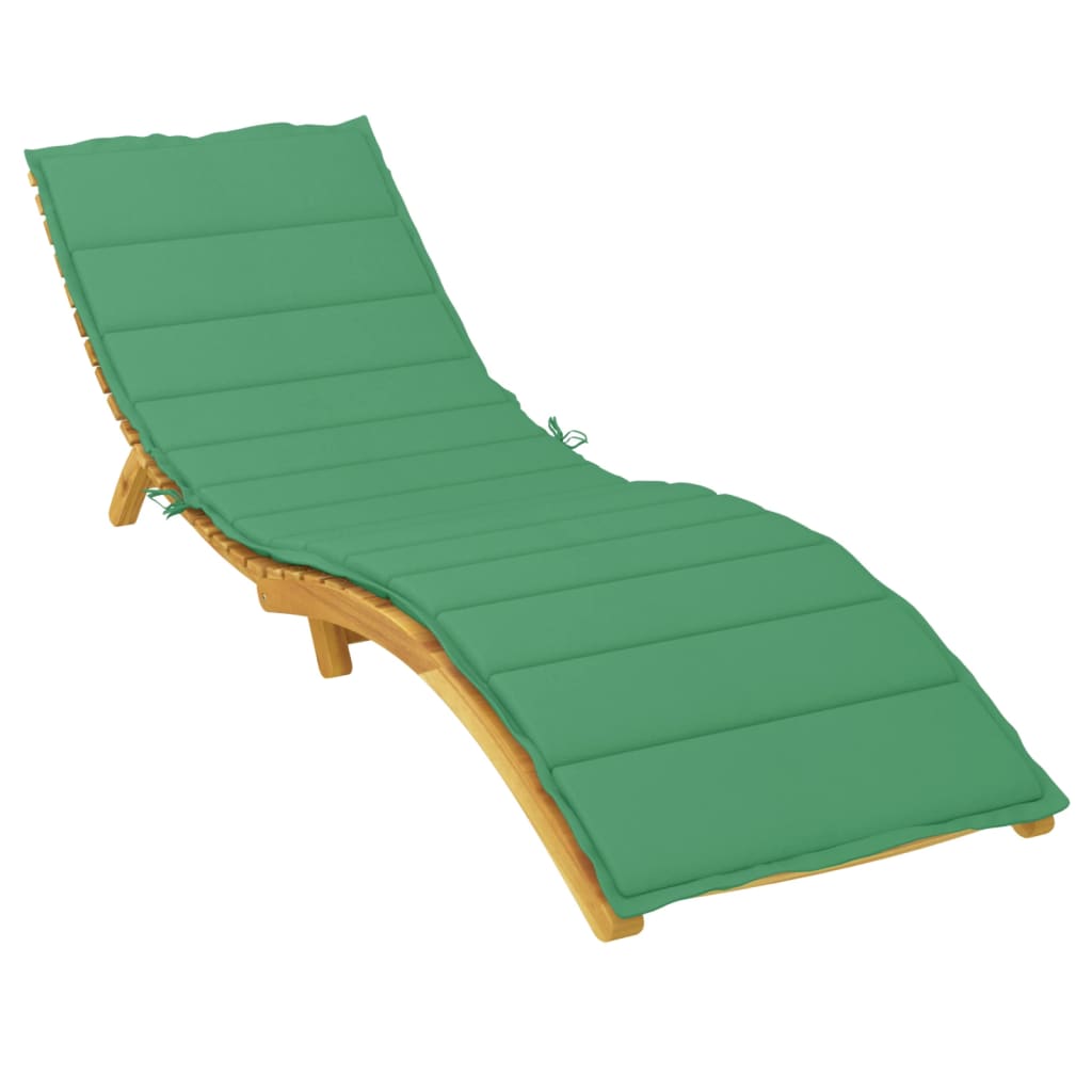 Liege-Kissen Blatt Blattmuster 200 x 70 x 3 cm Oxford-Stoff