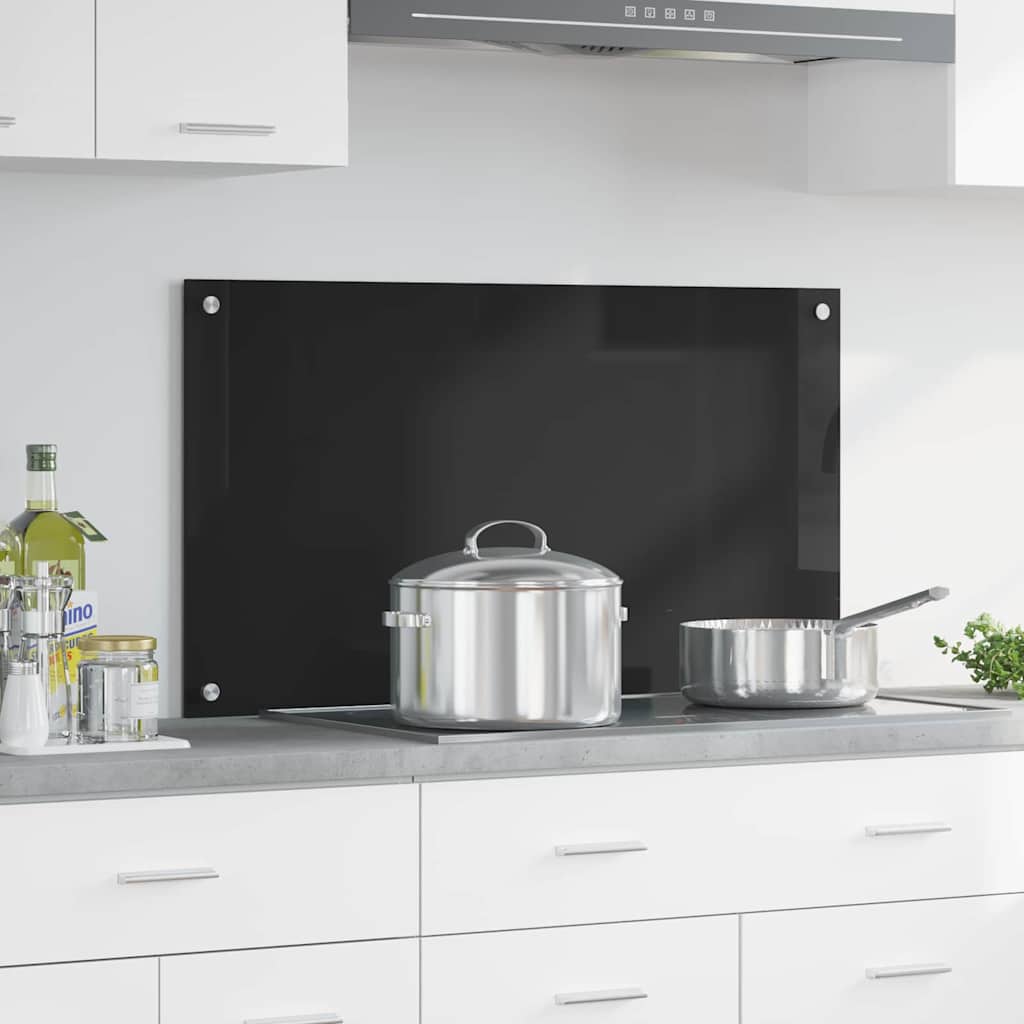 Küchenrückwand 2 pcs Weiß 70 x 40 cm Gehärtetes Glas