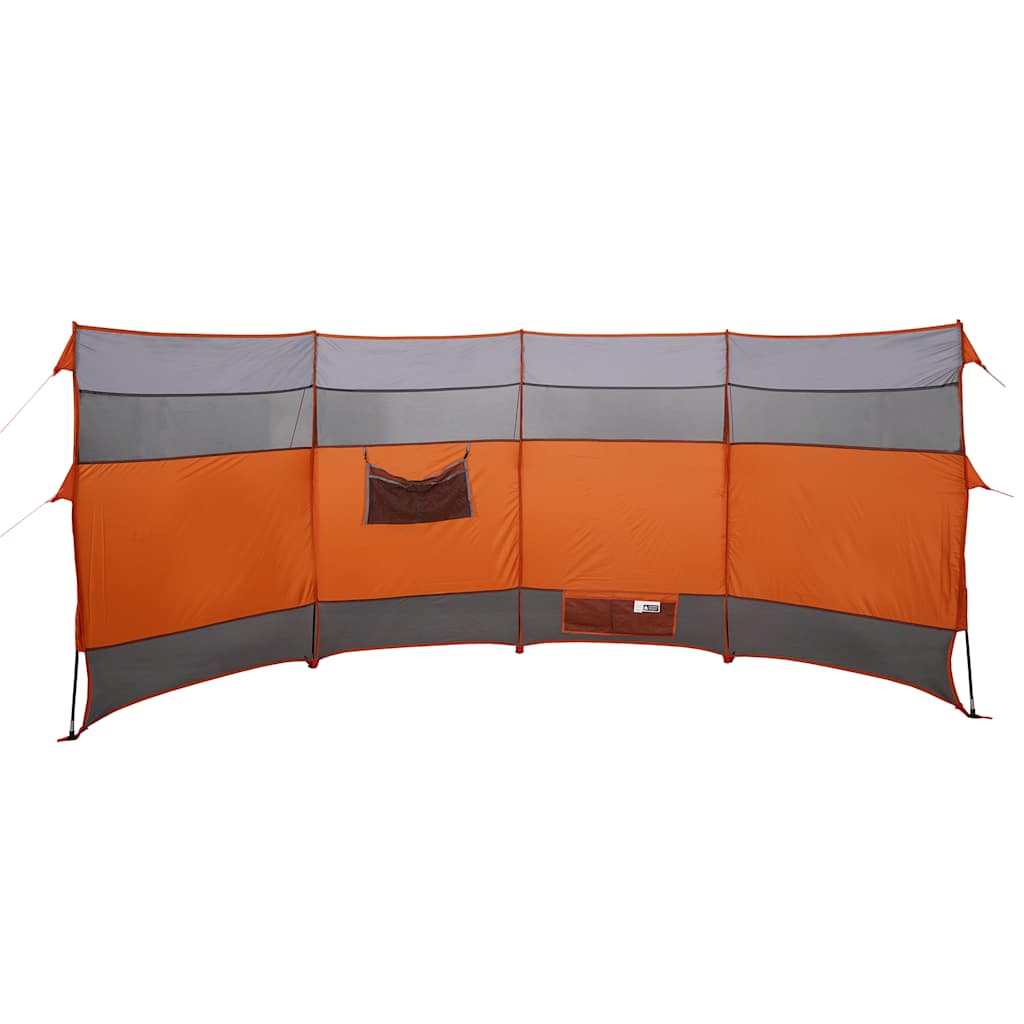 Camping-Windschutz Grün 510x153 cm Wasserdicht