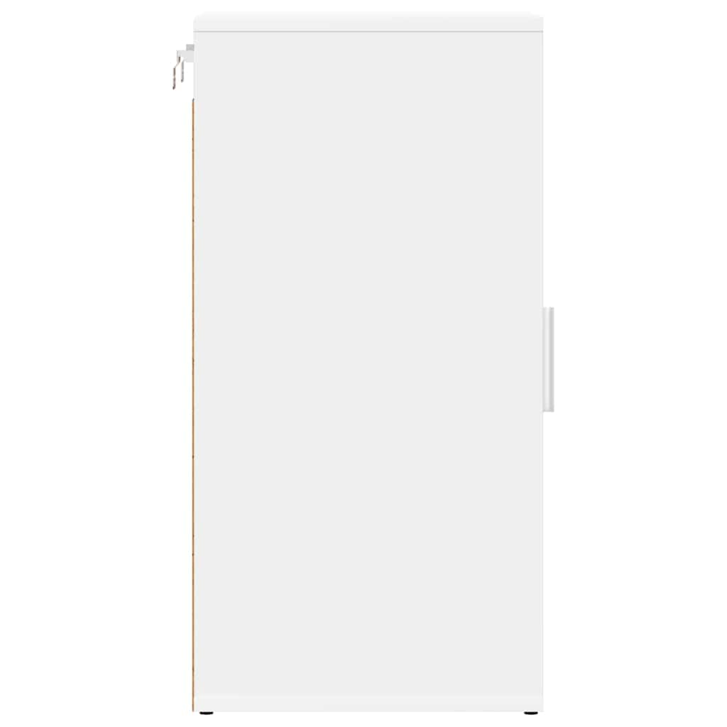 Schuhschrank Weiß 60x35x70 cm Holzwerkstoff