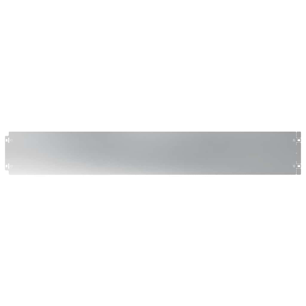 Raseneinfassung 10 pcs 10 x 103 cm Wetterfeststahl Rostig