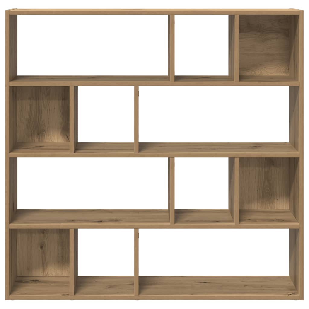 Bücherregal/Raumteiler Weiß 105x24x102 cm
