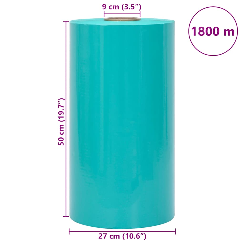 Agrarstretchfolie Grün 25 µm 50 cm x 1800 m