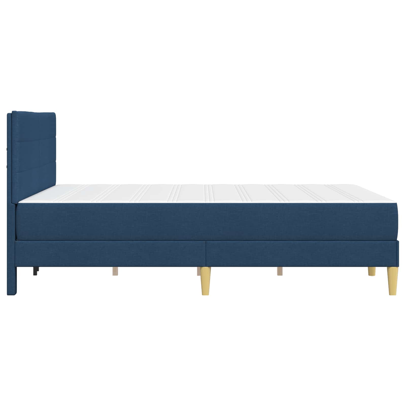 Bettrahmen Hellgrau 80 x 200 cm Polyester