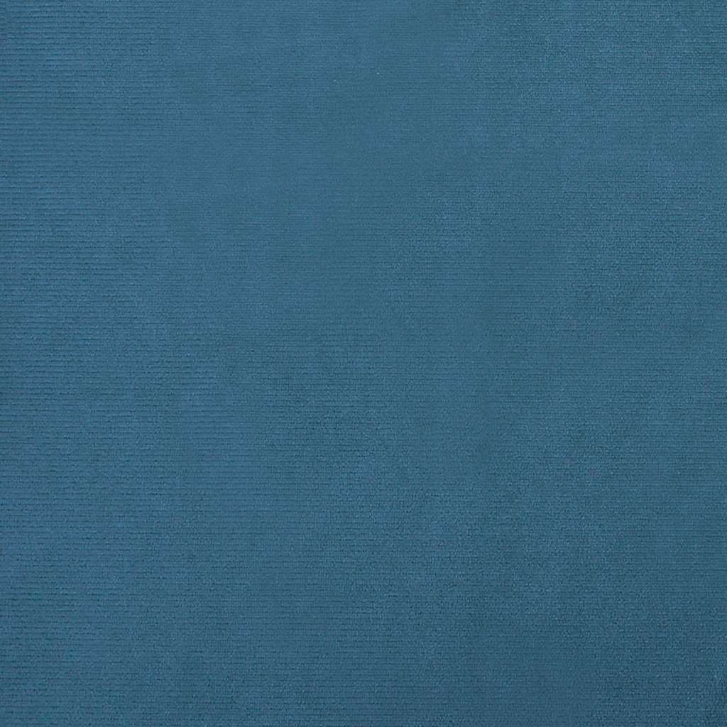 Kindersofa Blau 100x54x33 cm Samt