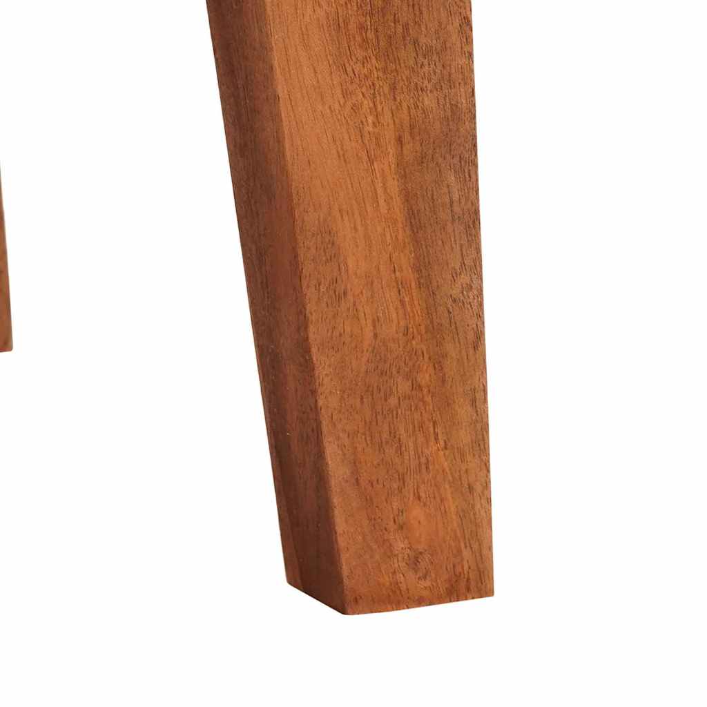 Beistelltisch Braun 40 x 32 x 46 cm Massivholz Mango