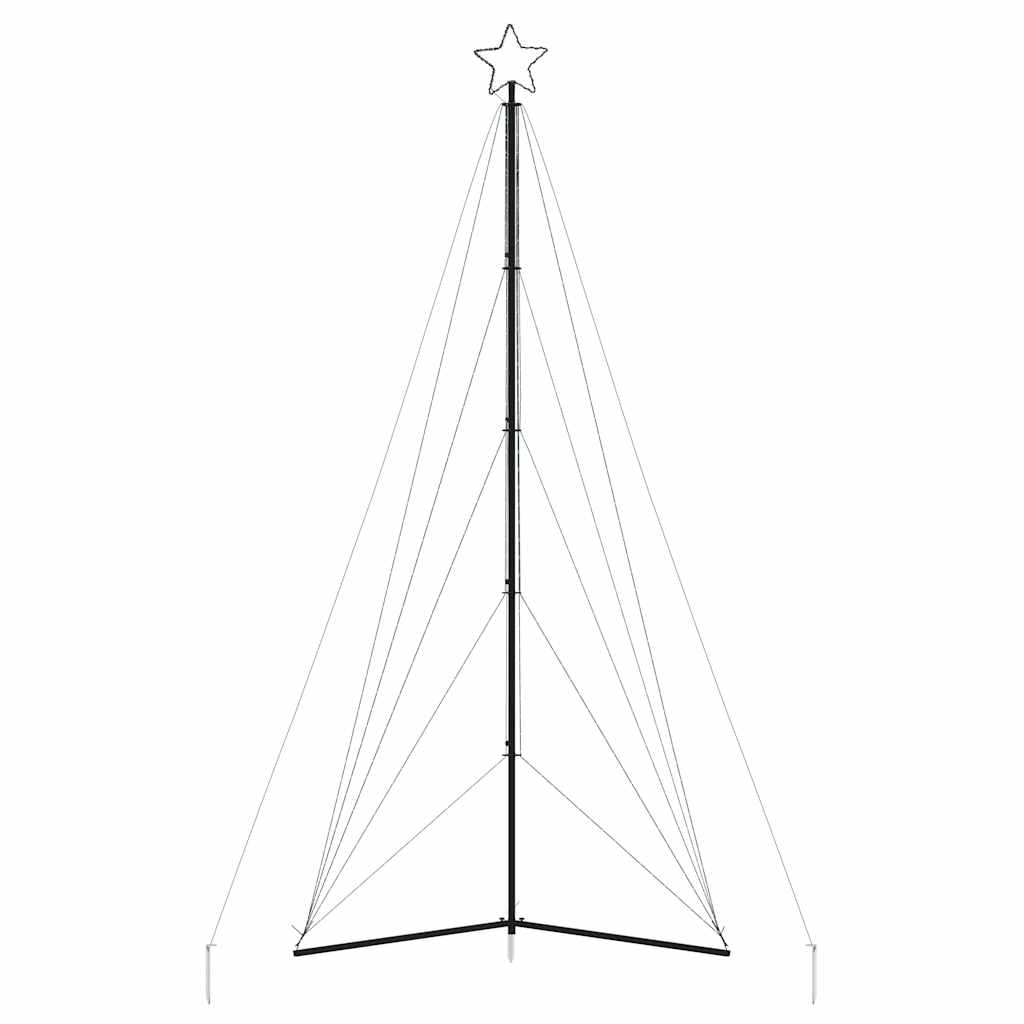 LED Weihnachtsbaum 363 LEDs Warmweiß 182 cm