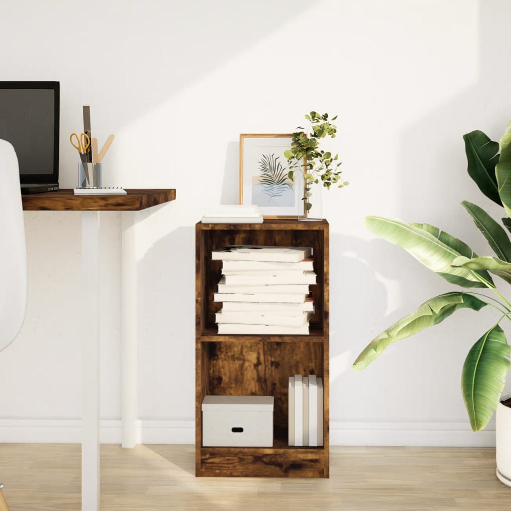 Bücherregal Weiß 40x24x75 cm Holzwerkstoff