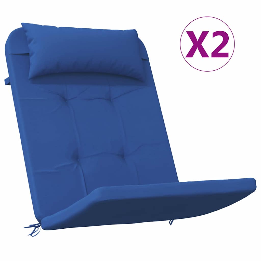 Adirondack-Auflagen 2 Stk. Hellblau Oxford-Gewebe