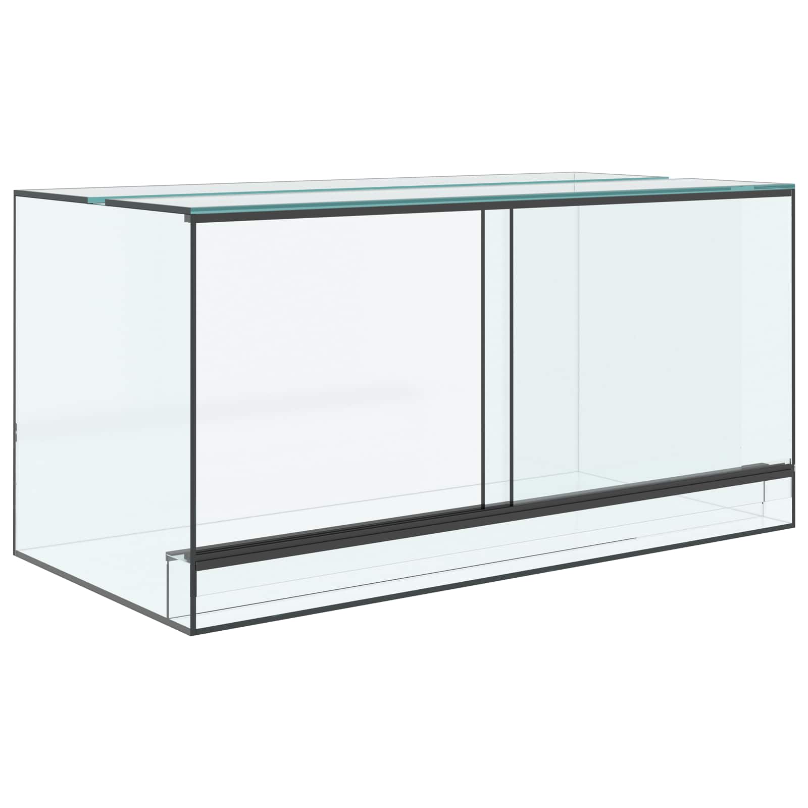 Terrarium mit Speicher Transparent 30 x 30 x 30 cm Glas