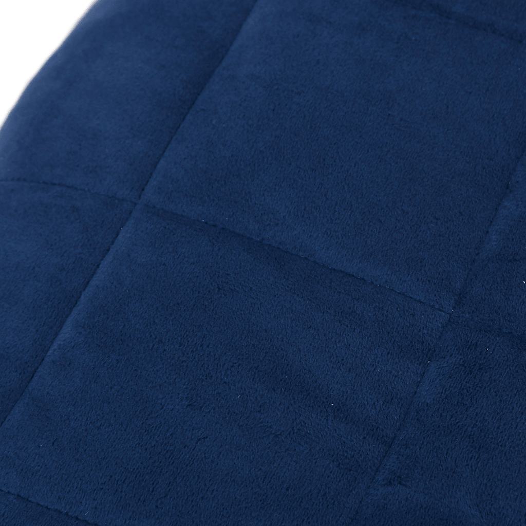 Gewichtsdecke Grau 122x183 cm 5 kg Stoff
