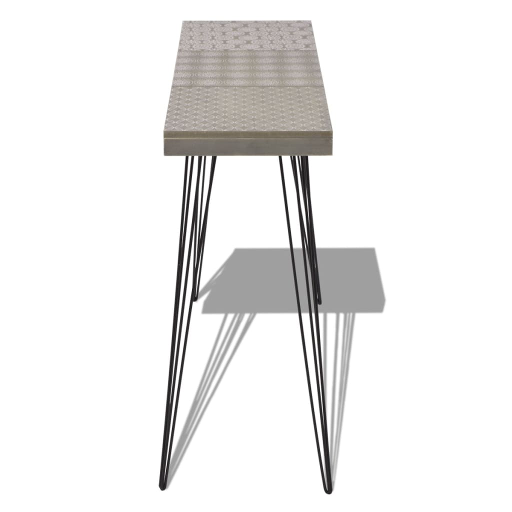 Konsolentisch 90x30x71,5 cm braun